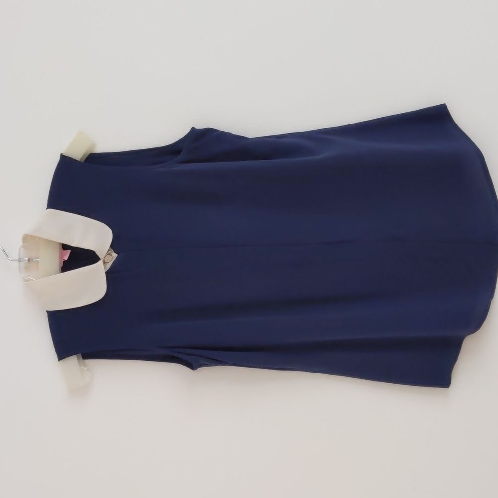 Lilly Pulitzer Silk Navy Top
